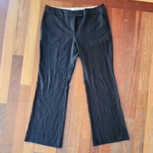 GEORGE By Mark Eisen Black Bootcut Pants Size 14 Petite